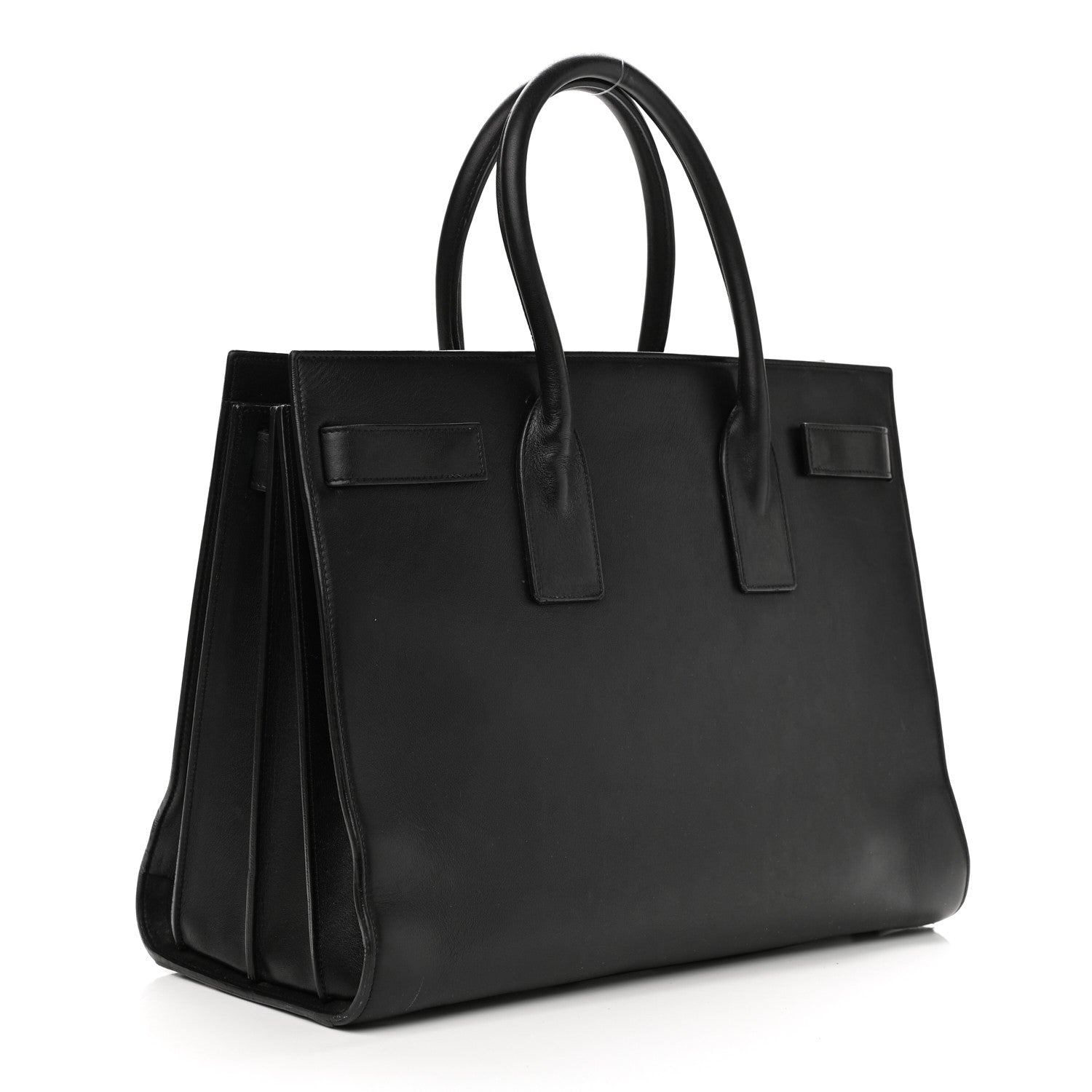 Saint Laurent Calfskin Large Sac De Jour Carryall Black 3 of 13