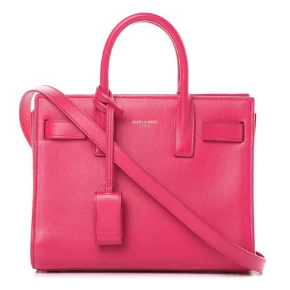 Saint Laurent Calfskin Nano Sac De Jour Bubblegum 1 of 21