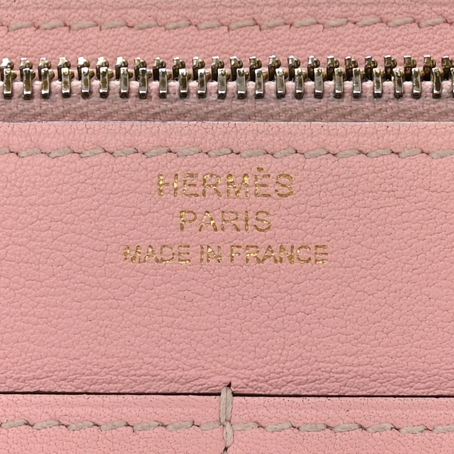 Hermes Swift Dogon Duo Wallet Rose Sakura 6 of 12