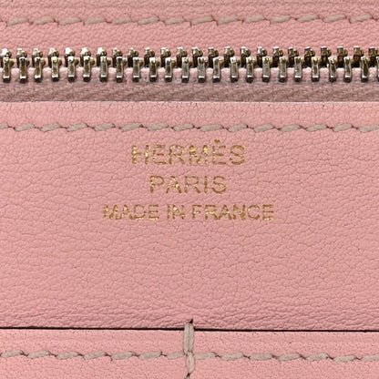 Hermes Swift Dogon Duo Wallet Rose Sakura 6 of 12