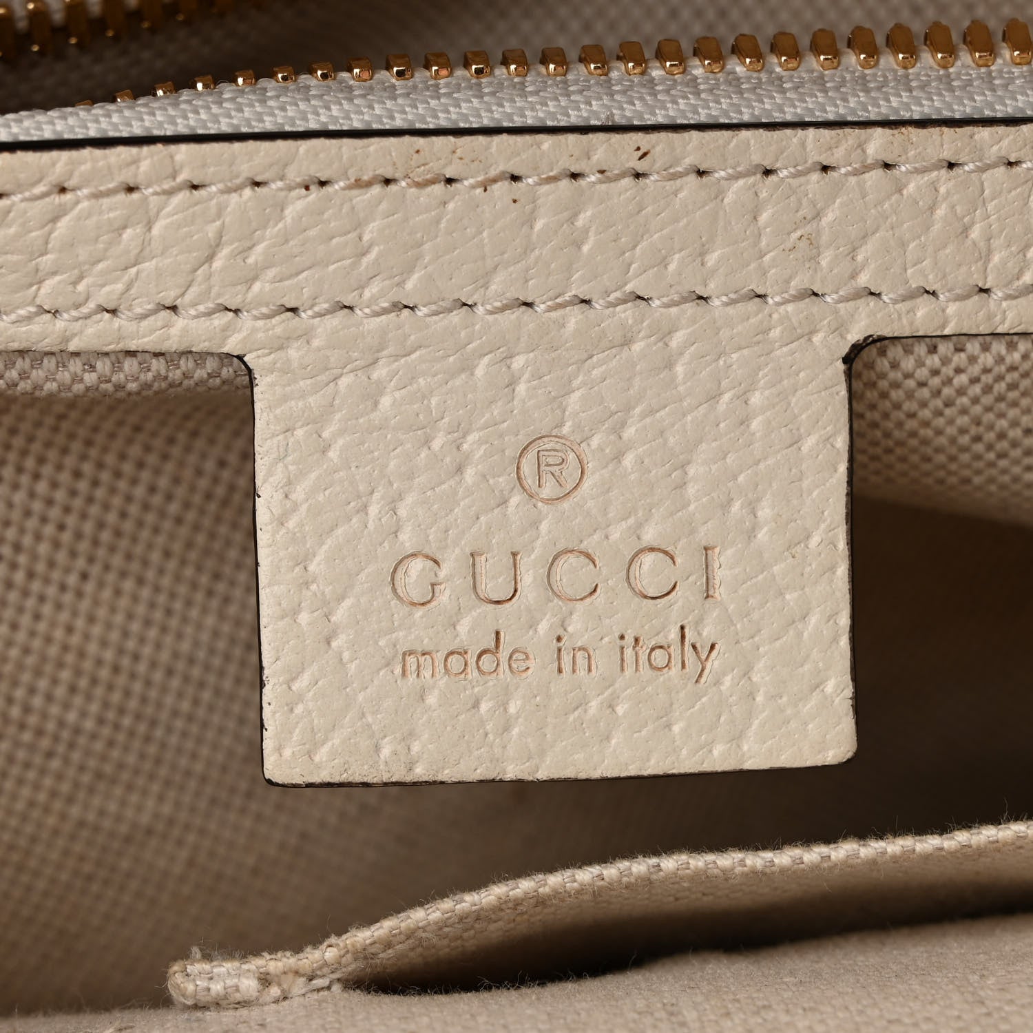 Gucci GG Supreme Monogram Flora Web Small Ophidia Day Backpack White 7 of 10