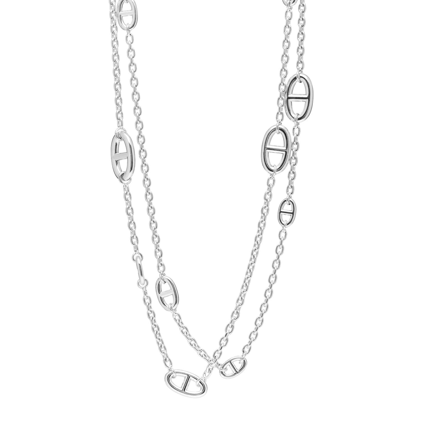 Sterling Silver Farandole Necklace 120