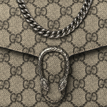 Gucci GG Supreme Monogram Mini Dionysus Chain Wallet Beige Taupe 8 of 10