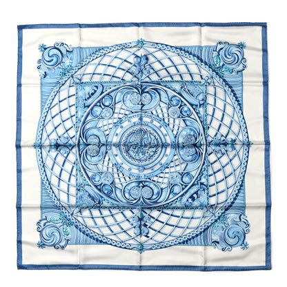 Hermes Silk Monnaies Et Symboles De Parisii Scarf 90 1 of 4