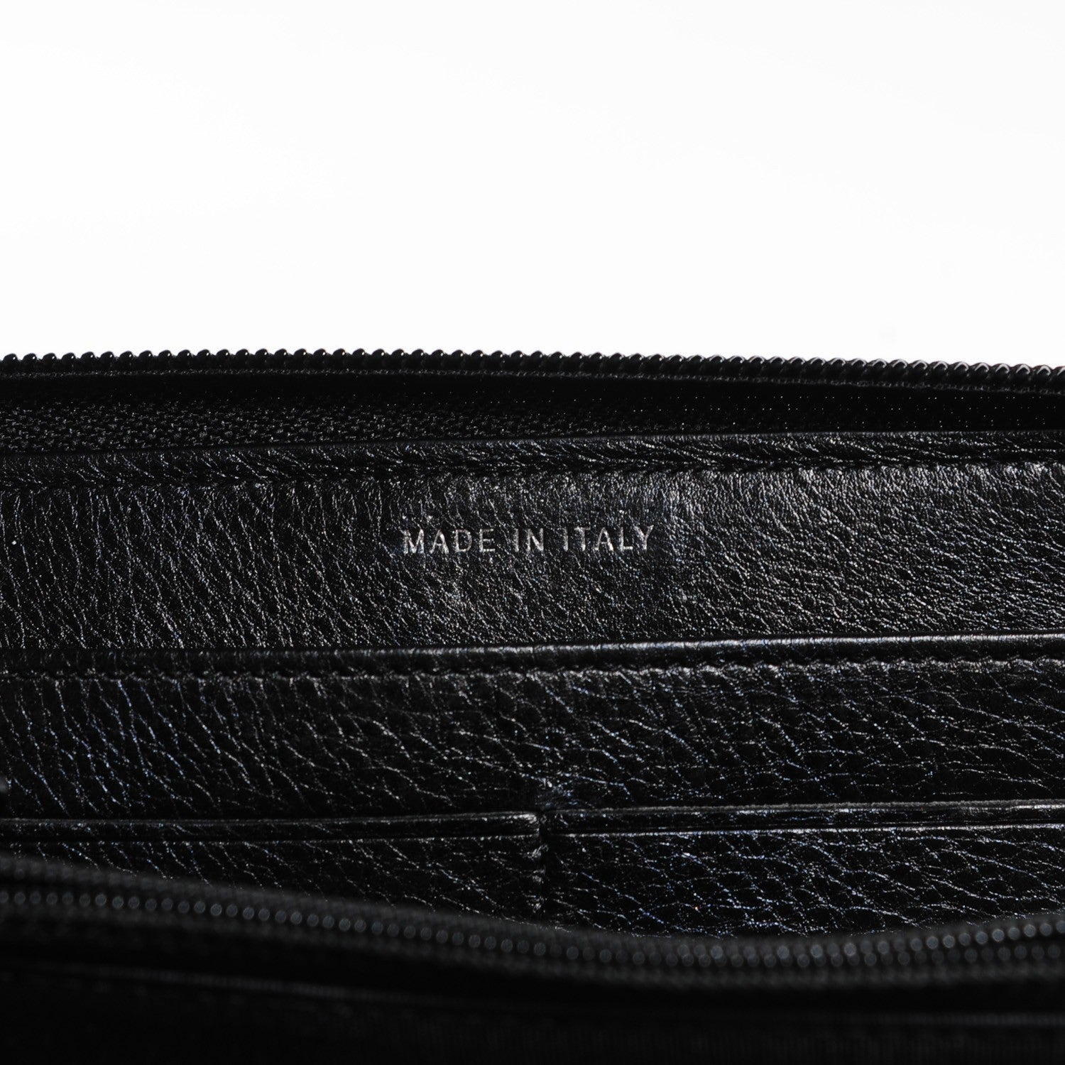 Chanel Calfskin Quilted Boy Zip Around Wallet Black 6 of 8
