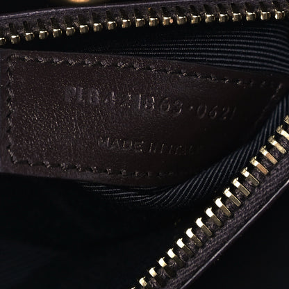 Saint Laurent Calfskin Baby Sac De Jour Chocolate 6 of 10