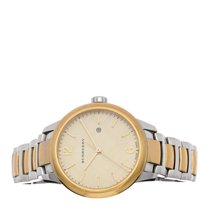 Burberry Stainless Steel 32mm Classic Round Quartz Watch Gold BU10118 2 of 4