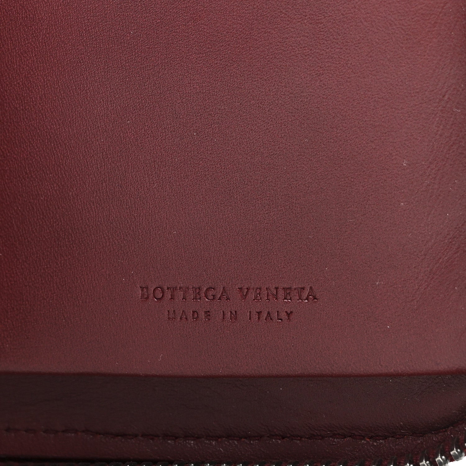 Bottega Veneta Nappa Intrecciato Travel Organizer Wallet Red 6 of 8