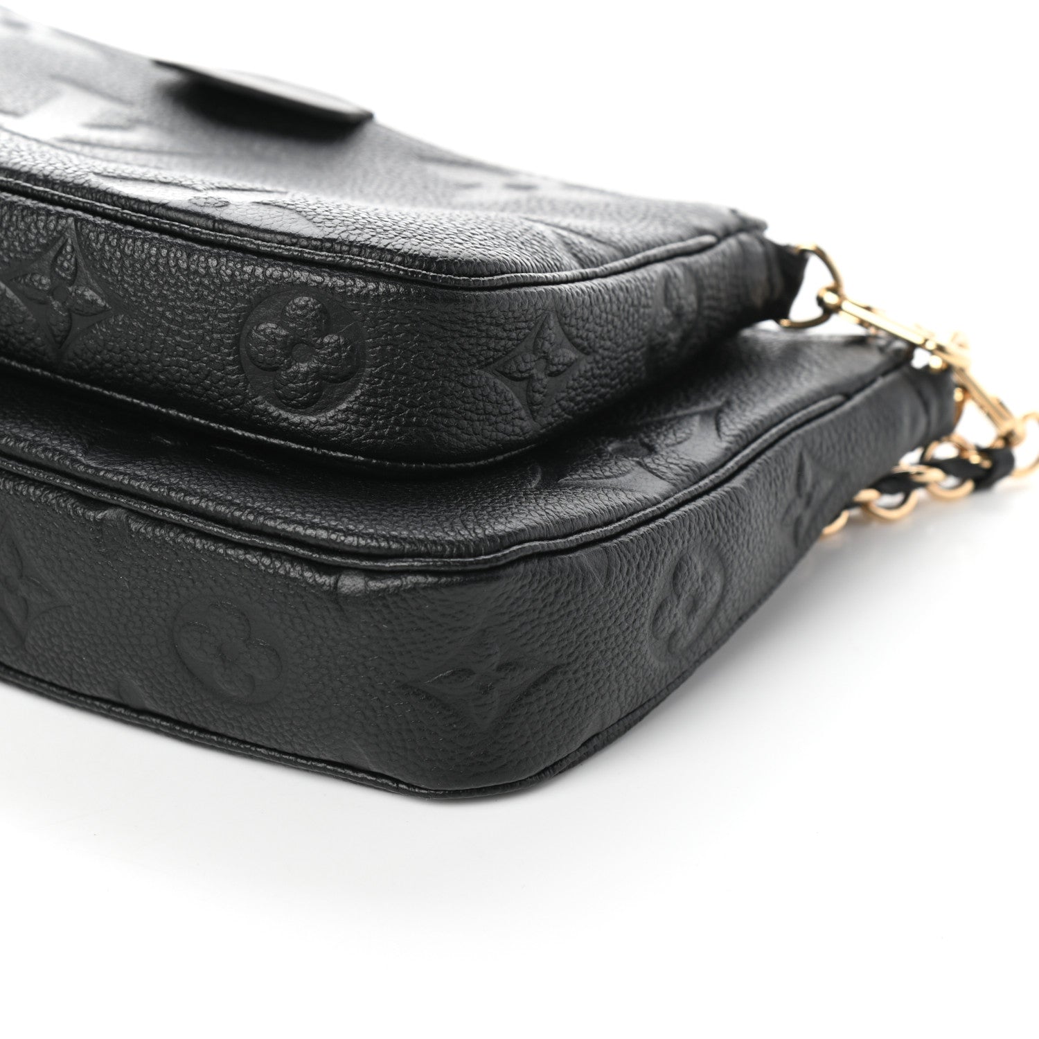 Louis Vuitton Empreinte Monogram Giant Multi Pochette Accessories Black 8 of 8