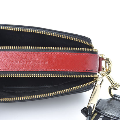 Marc Jacobs Saffiano Small Snapshot Camera Bag Black Multi 4 of 9