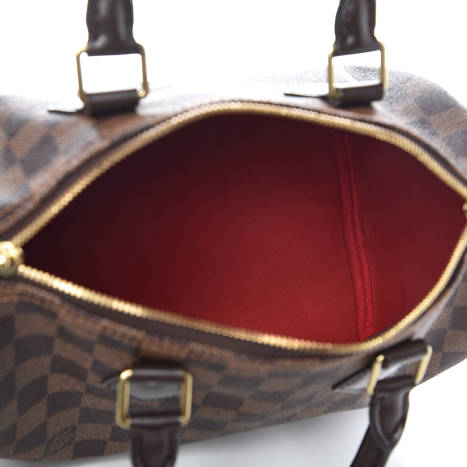 Louis Vuitton Damier Ebene Speedy Bandouliere 25 6 of 9