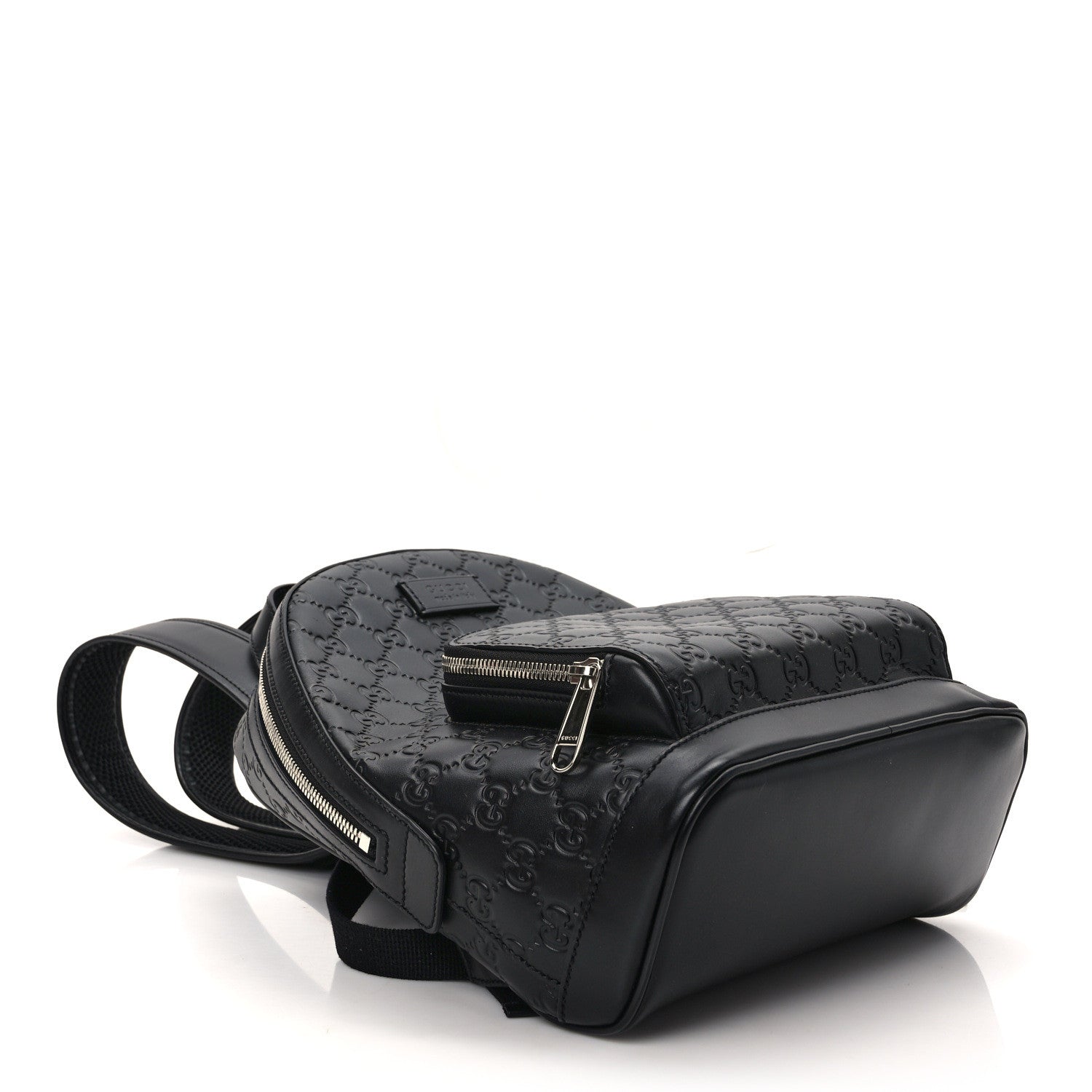 Gucci Guccissima Signature Small Day Backpack Black 4 of 13