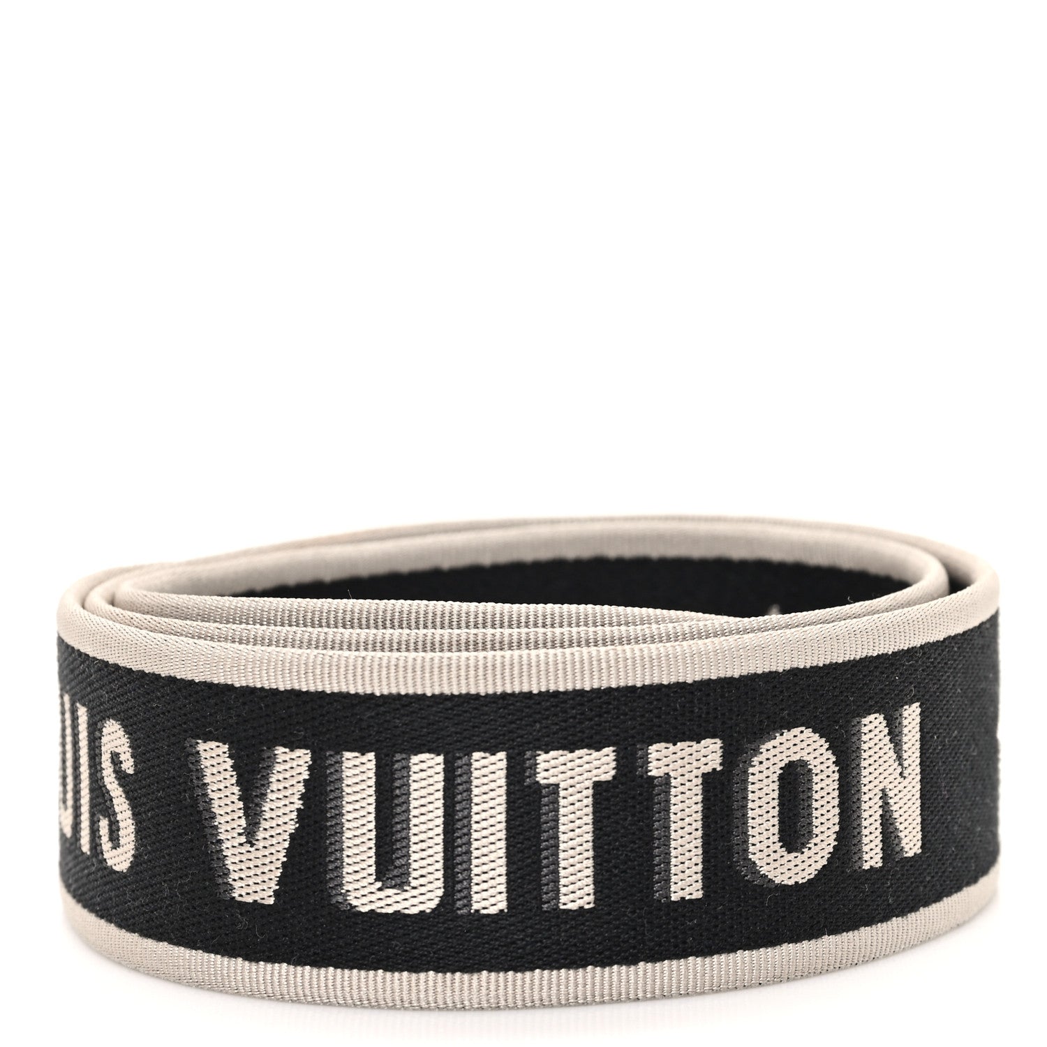 Louis Vuitton Jacquard Diane Shoulder Strap Black Ivory 2 of 3