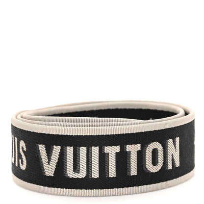 Louis Vuitton Jacquard Diane Shoulder Strap Black Ivory 2 of 3