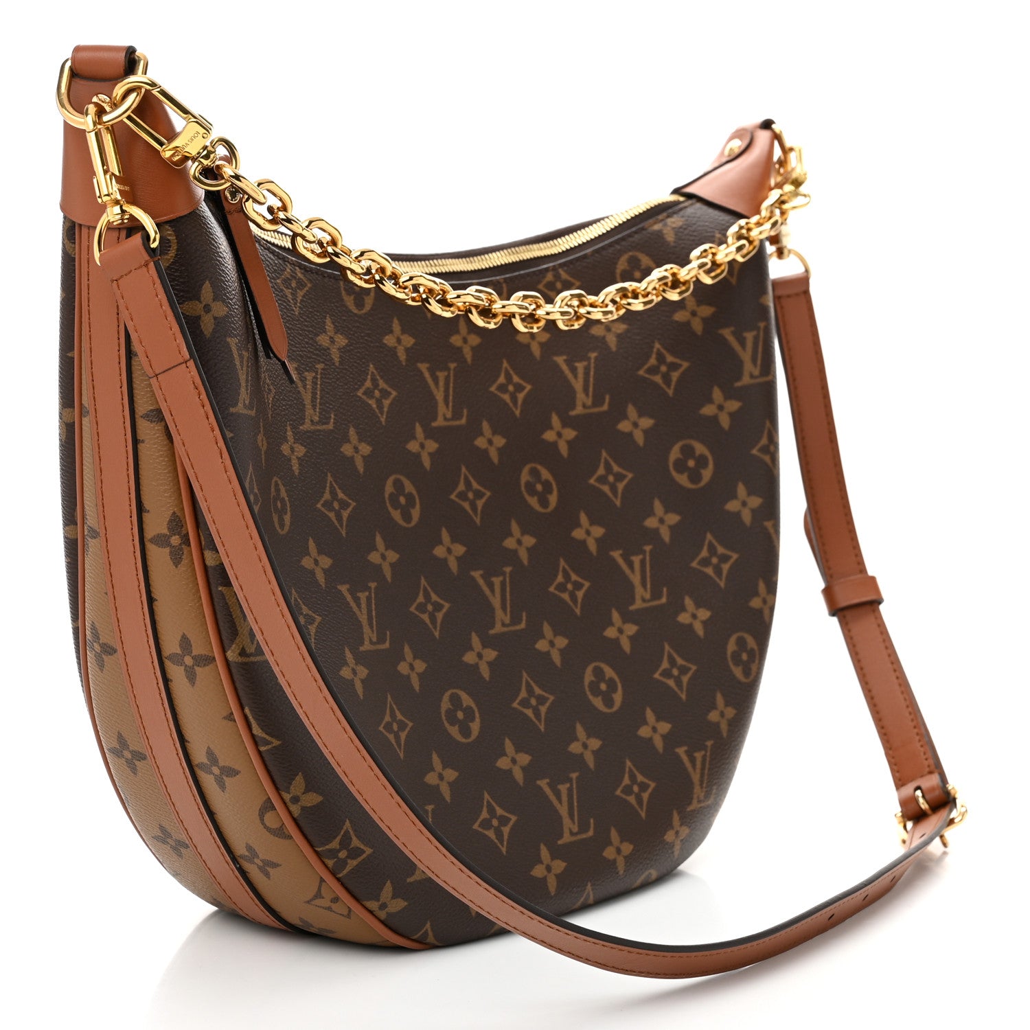 Louis Vuitton Reverse Monogram Loop Hobo 4 of 11