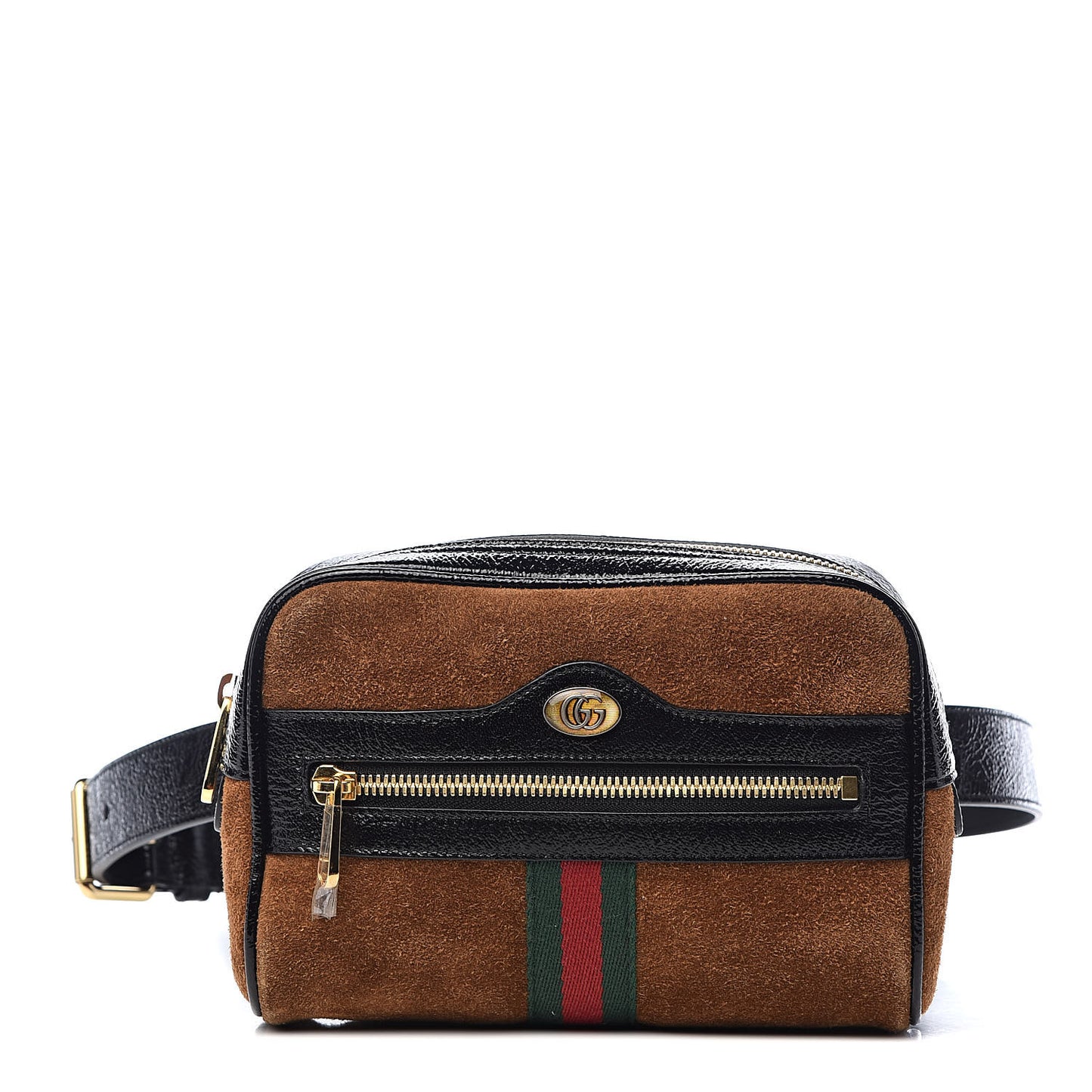 Suede Small Ophidia Belt Bag 85 34 Brown