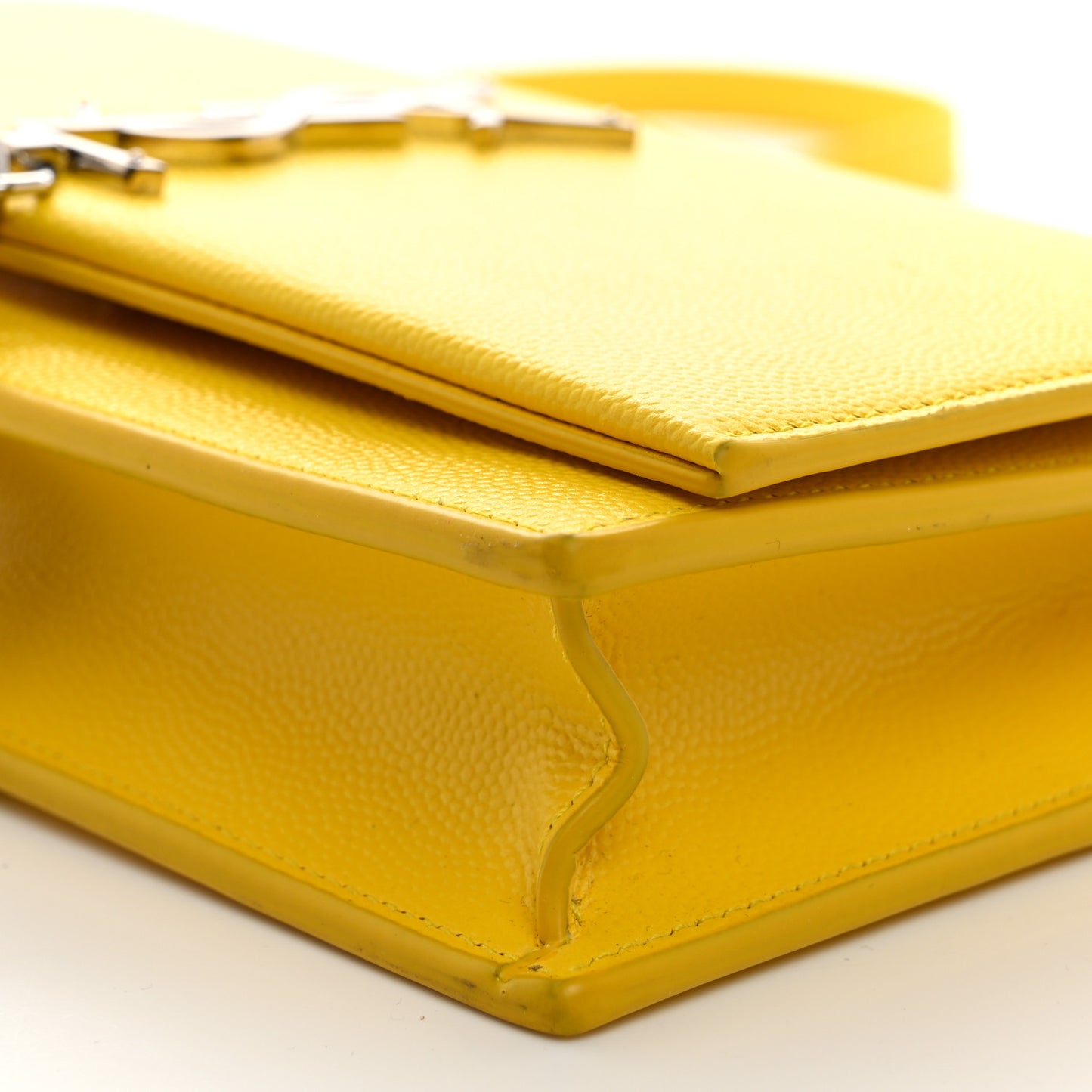 Grain De Poudre Classic Monogram Kate Tassel Chain Wallet Mimosa