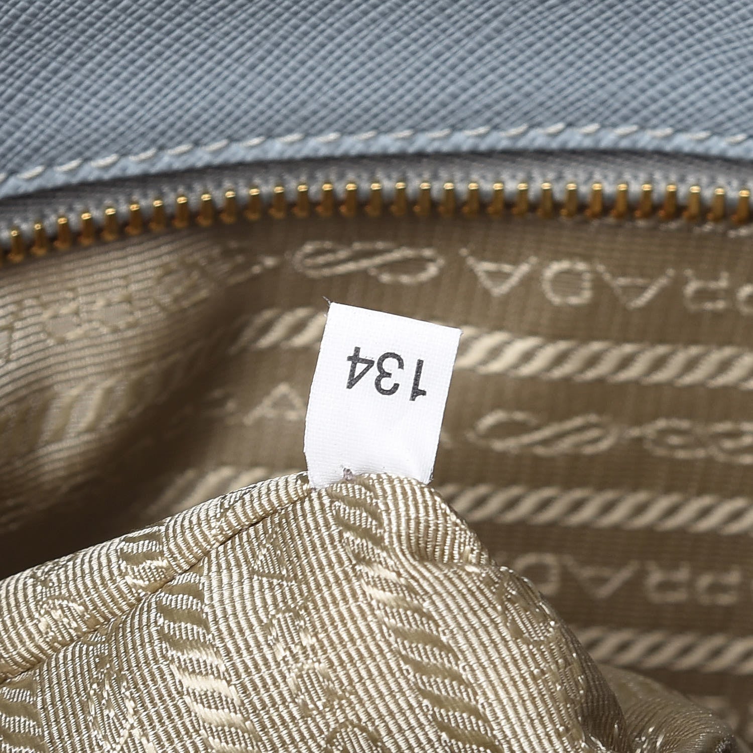 Prada Saffiano Lux Large Galleria Double Zip Tote Lago 10 of 21