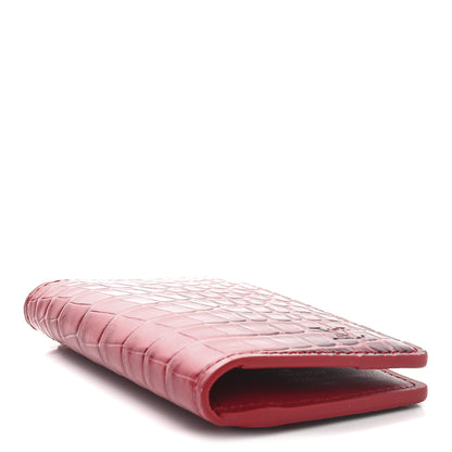Louis Vuitton Crocodile Pocket Organizer Sahara Shiny Red 4 of 7