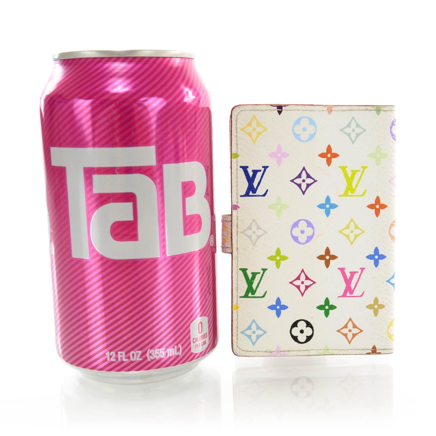 Louis Vuitton Monogram Multicolor Carnet de Bal Mini Agenda Cover White 2 of 7