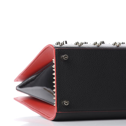 Christian Louboutin Calfskin Spikes Loubinthesky Medium Paloma Black Multimetal 8 of 9