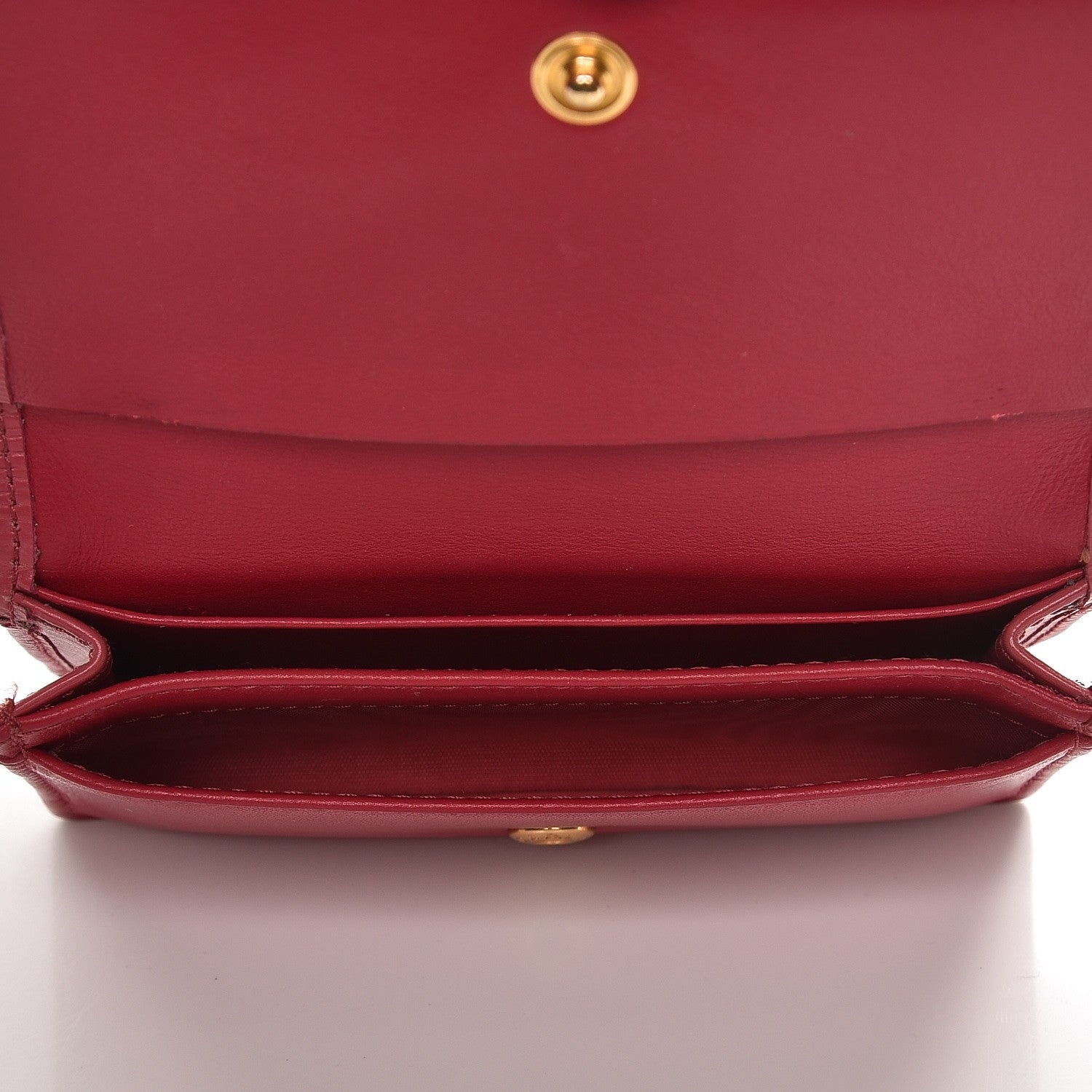 Prada Vitello Move Business Card Holder Peonia 5 of 8
