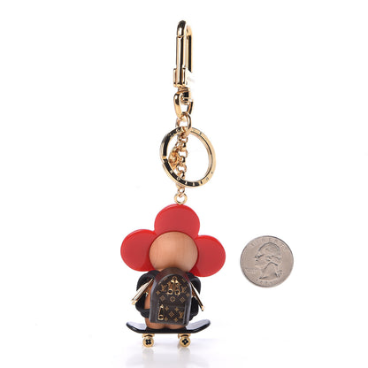 Louis Vuitton Resin Wood Vivienne Skateboarder Bag Charm 2 of 5