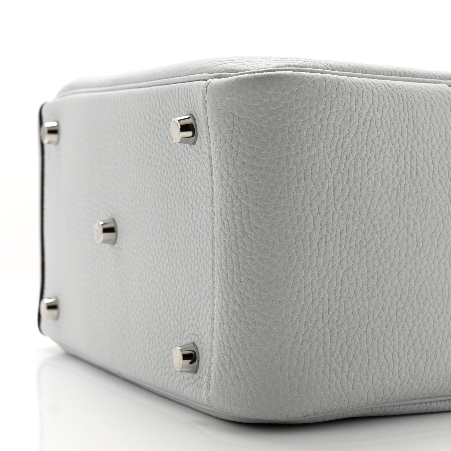 Hermes Taurillon Clemence Lindy 26 Bleu Pale 10 of 11