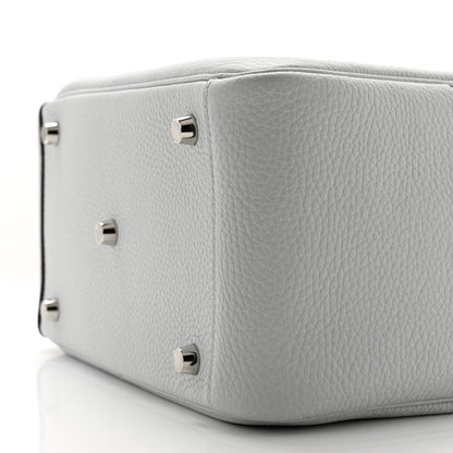 Hermes Taurillon Clemence Lindy 26 Bleu Pale 10 of 11
