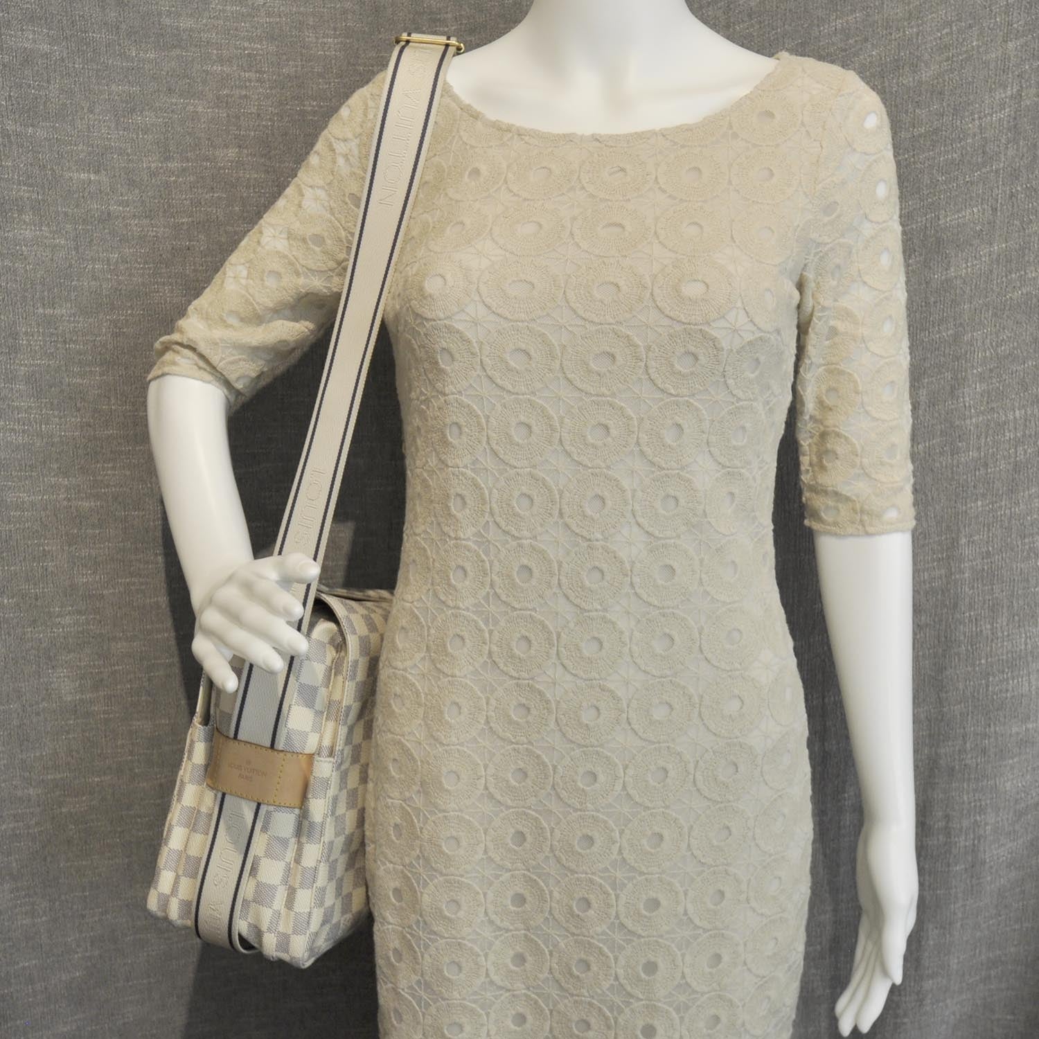 Louis Vuitton Damier Azur Naviglio 2 of 10