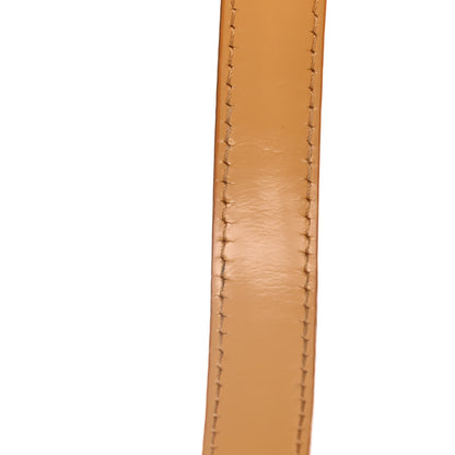 Celine Spazzolato Calfskin Medium Classic Box Flap Bag Daffodil 13 of 14