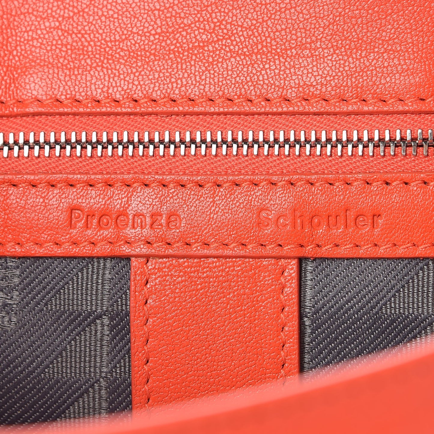 Lambskin Medium PS1 Satchel Orange Pepper