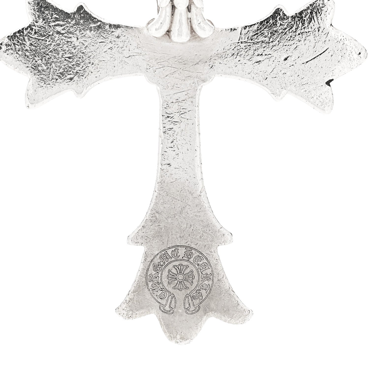 Chrome Hearts Sterling Silver Double Cross Pendant 4 of 4