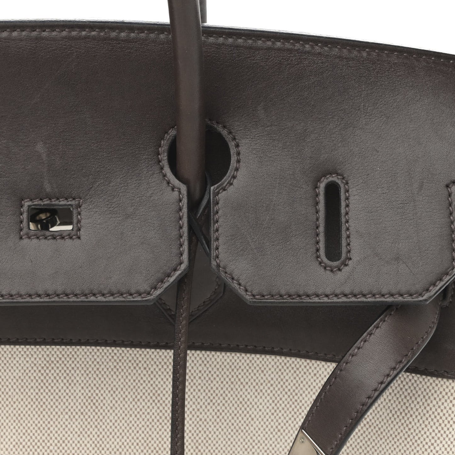 Toile Barenia Birkin 35 Ebene
