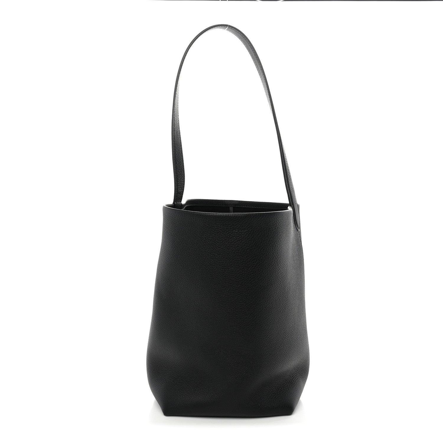 The Row Grained Calfskin Medium N/S Park Tote Black 1 of 10