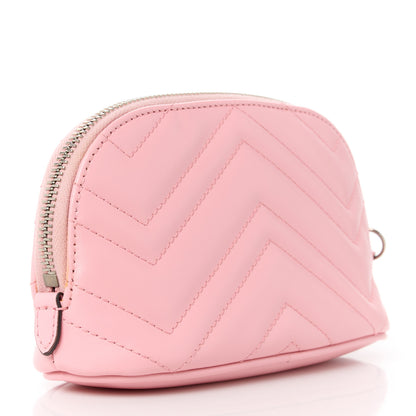 Gucci Calfskin Matelasse GG Marmont Pouch Cosmetic Case 3 of 10