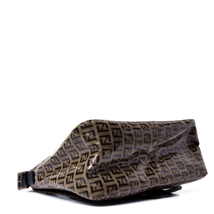 Fendi Vinyl Zucchino Mama Baguette Tobacco 3 of 4