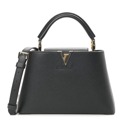 Louis Vuitton Taurillon Capucines BB Black 1 of 11