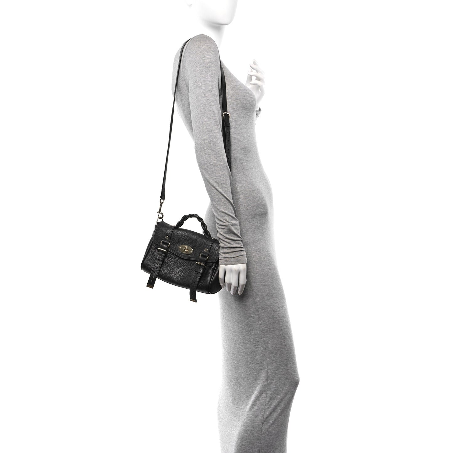 Heavy Grain Mini Alexa Black