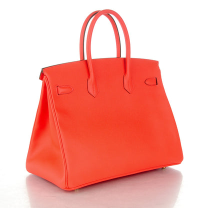 Hermes Epsom Birkin 35 Rose Jaipur 3 of 24