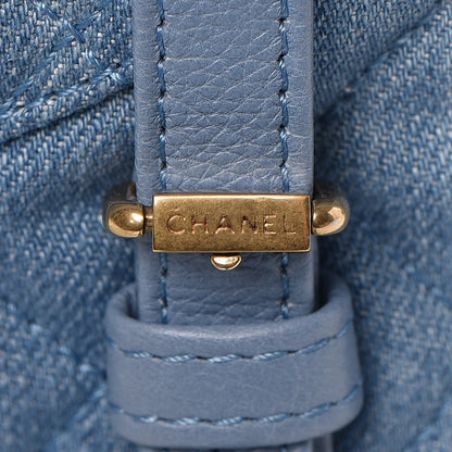 Chanel Washed Denim Quilted Small Urban Spirit Backpack Light Blue 12 of 12