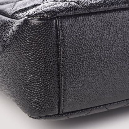 Chanel Caviar Quilted Petit Shopping Tote PST Black 8 of 9