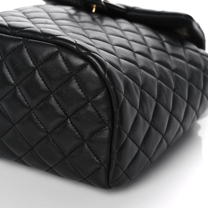 Chanel Lambskin Quilted Small Urban Spirit Backpack Black 9 of 10