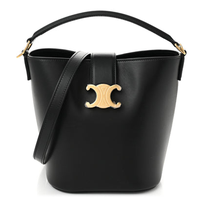 Celine Smooth Calfskin Triomphe Small Louise Bag Black 1 of 11
