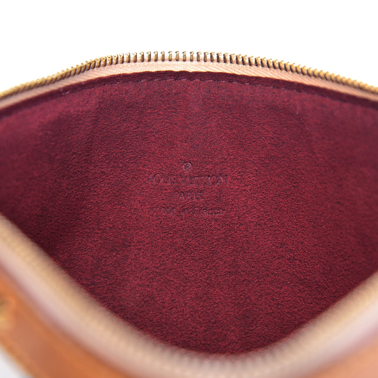 Monogram Multicolor Pochette Accessories White