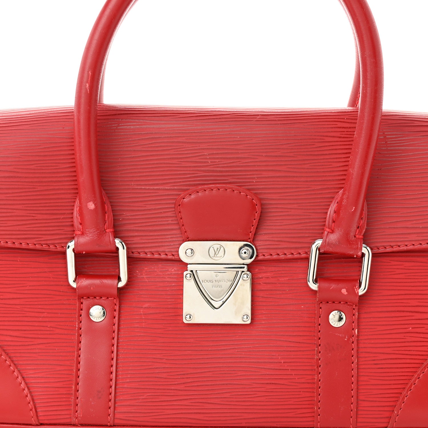 Louis Vuitton Epi Segur PM Castillan Red 6 of 15