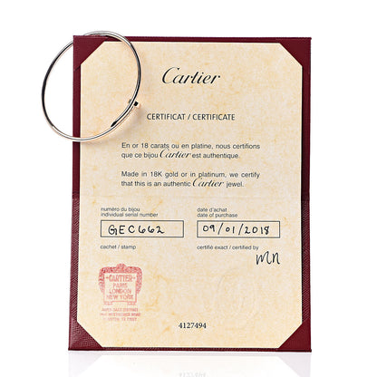 Cartier 18K Pink Gold Small Juste Un Clou Bracelet 16 5 of 5