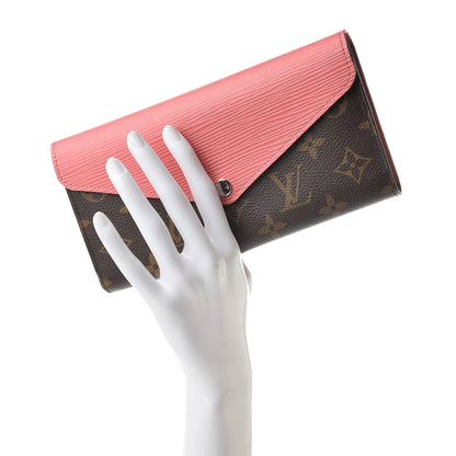 Louis Vuitton Monogram Epi Marie-Lou Long Wallet Corail 2 of 8