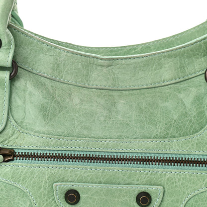 Balenciaga Agneau Classic Hardware City Vert D'eau 7 of 9