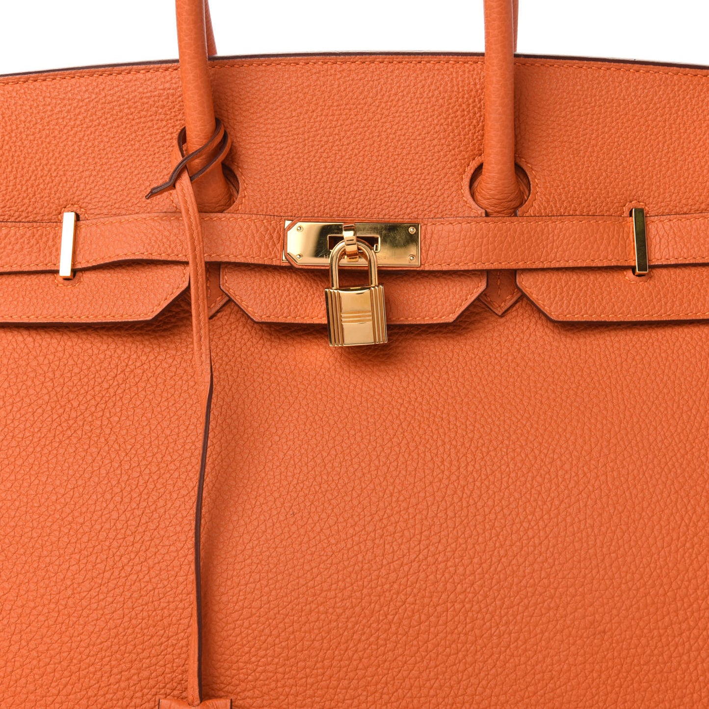 Togo Birkin 35 Orange